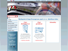 Tablet Screenshot of mediaprintkapa.cz